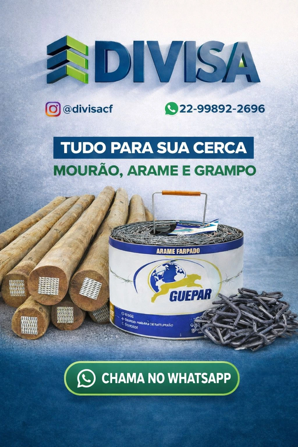 Mourão, Arame e Grampo